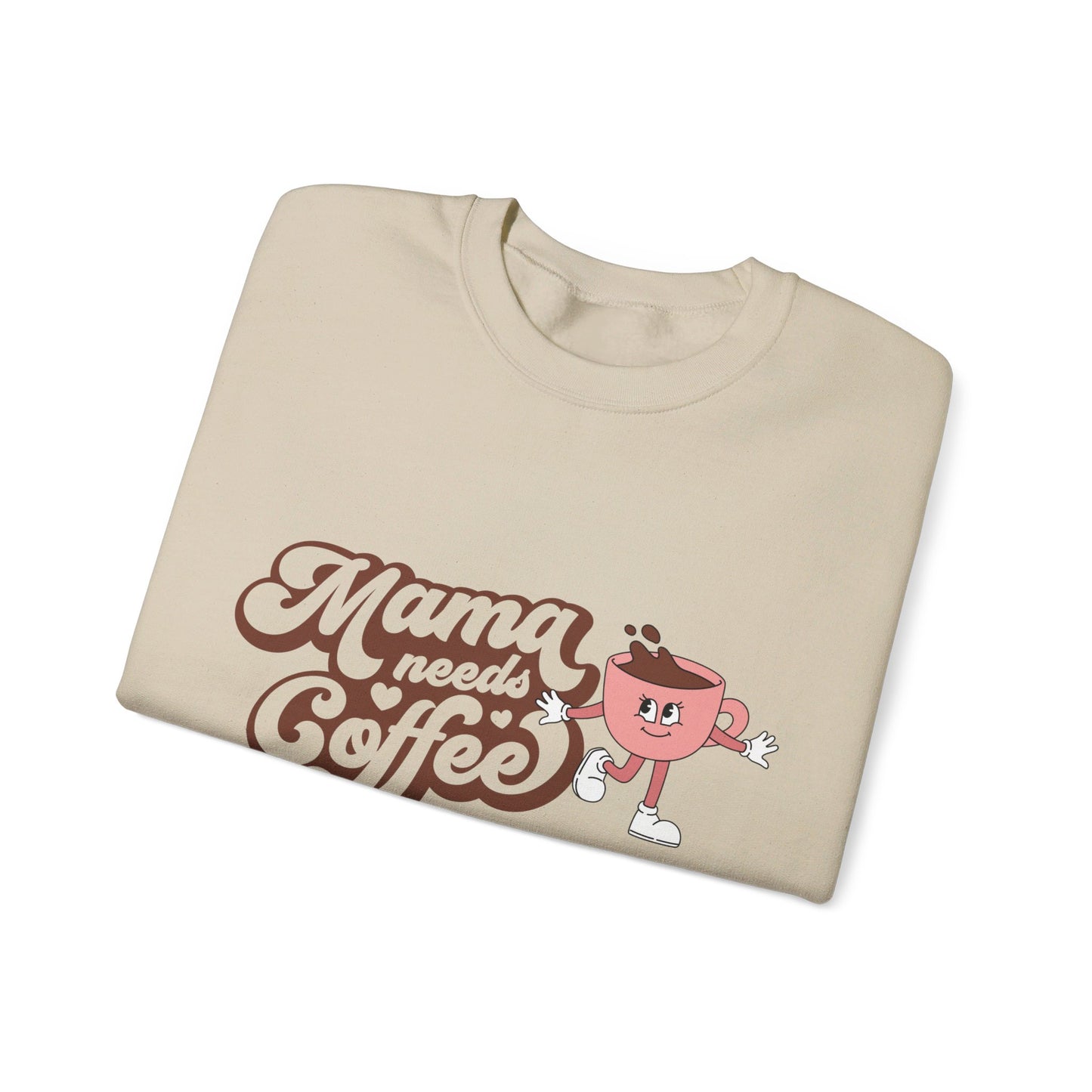 Mama Needs Coffee Sweatshirt, Coffee Sweatshirt, Mama Bear Sweatshirt, Mama Shirt, Mama Gift, Gift for Her, Mother's Day Gift, Mom Shirt