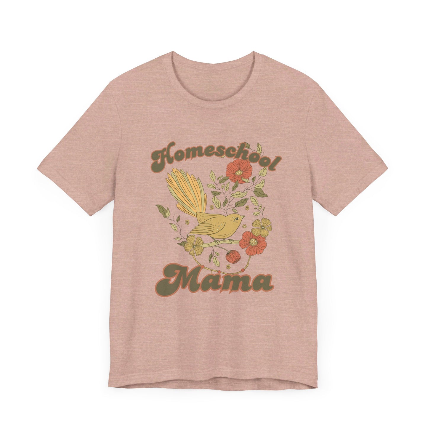White Homeschool Mama T-Shirt, Book Lover Shirt, Homeschool Mom Gift, Bible Verse Tee