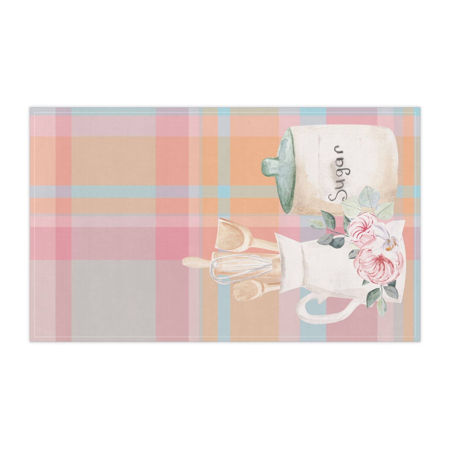 Sugar and Spoons Tea Towel