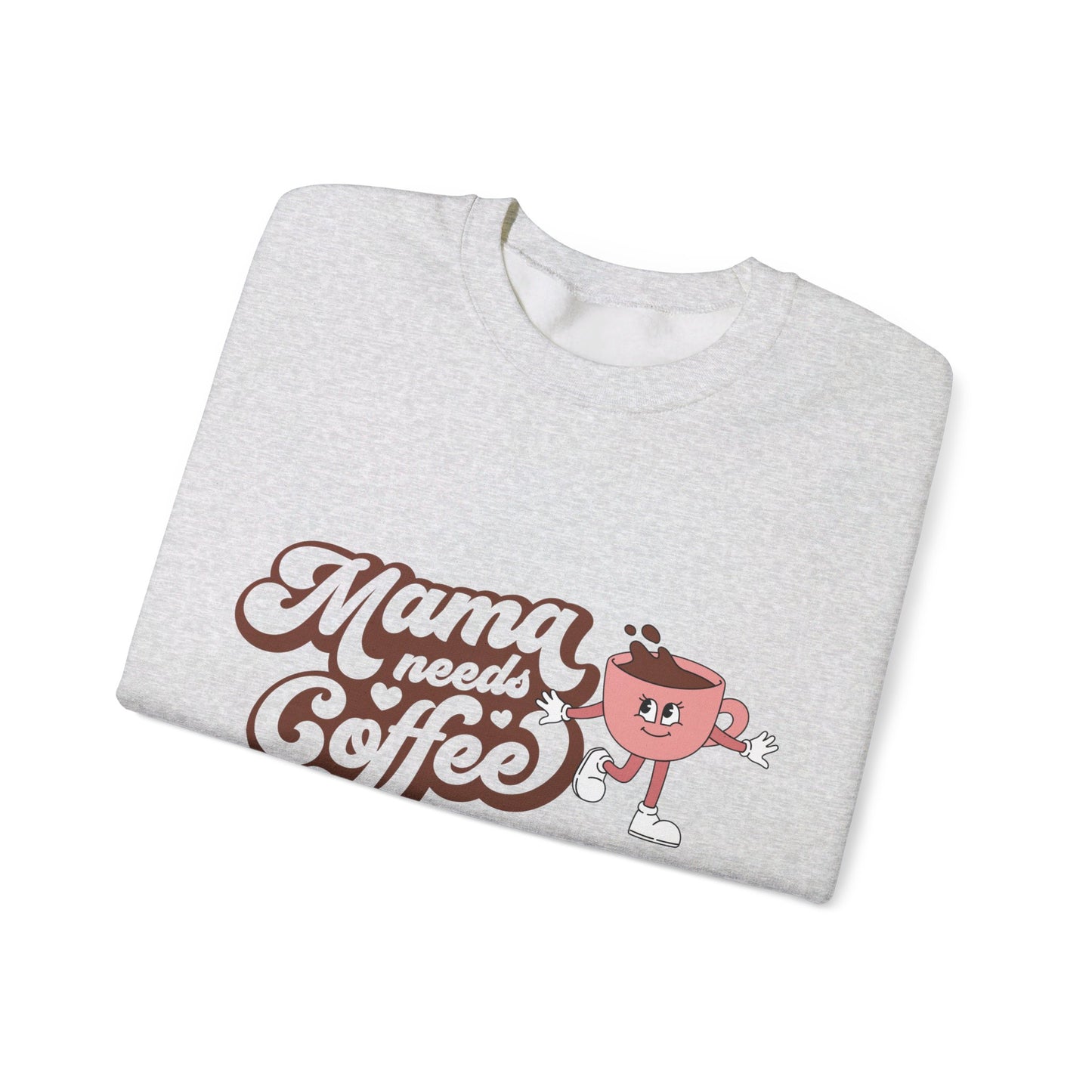 Mama Needs Coffee Sweatshirt, Coffee Sweatshirt, Mama Bear Sweatshirt, Mama Shirt, Mama Gift, Gift for Her, Mother's Day Gift, Mom Shirt