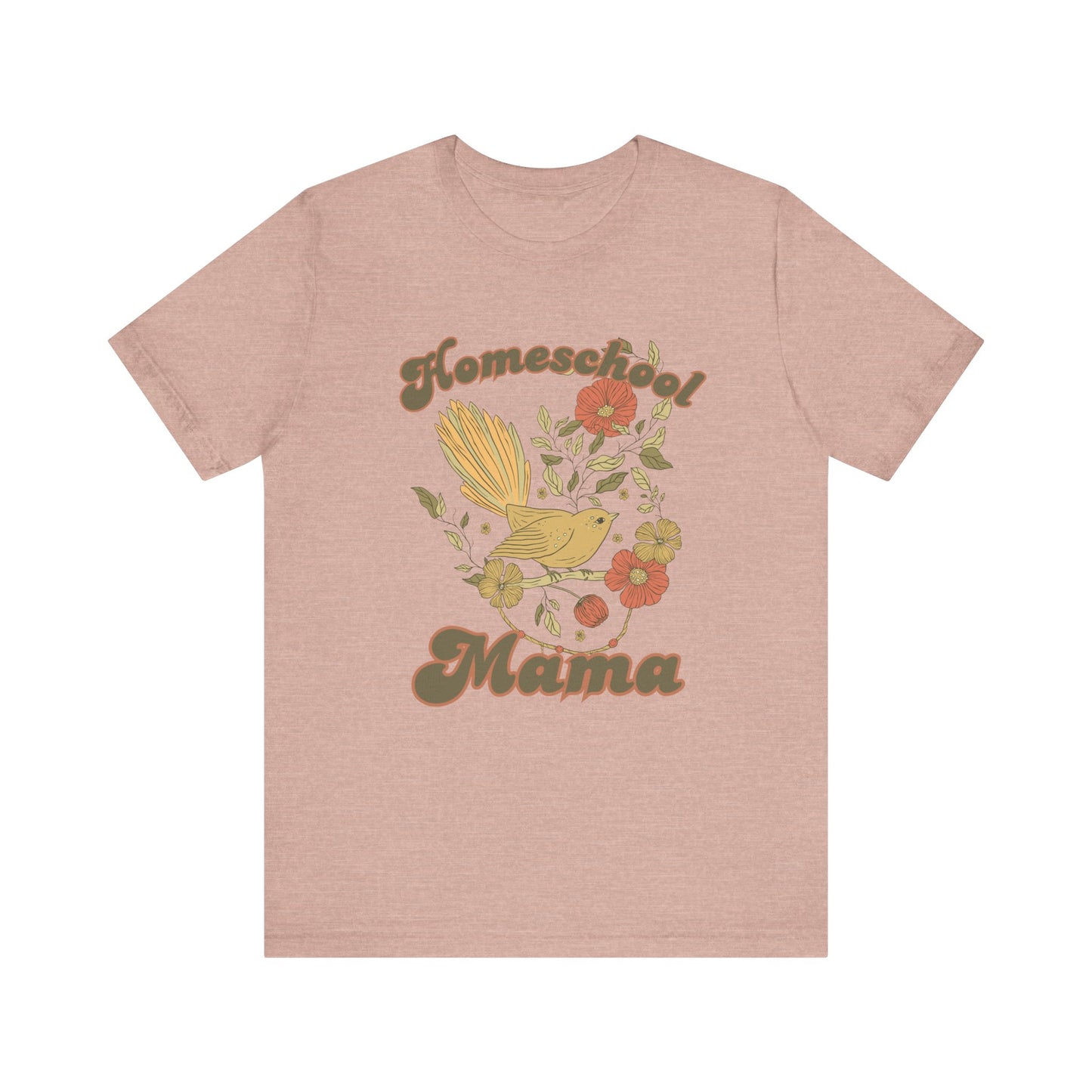 White Homeschool Mama T-Shirt, Book Lover Shirt, Homeschool Mom Gift, Bible Verse Tee
