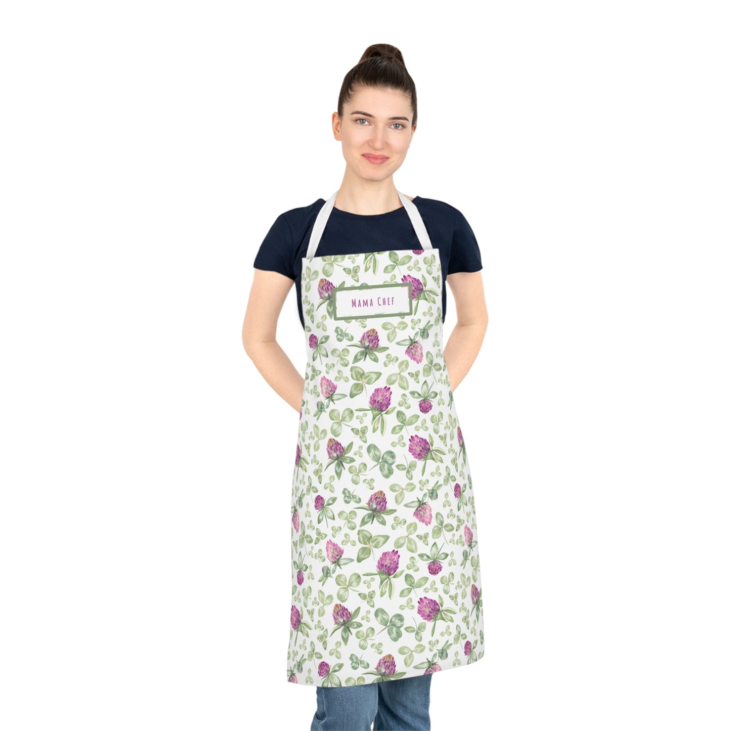 Mama Chef Clover Cotton Apron