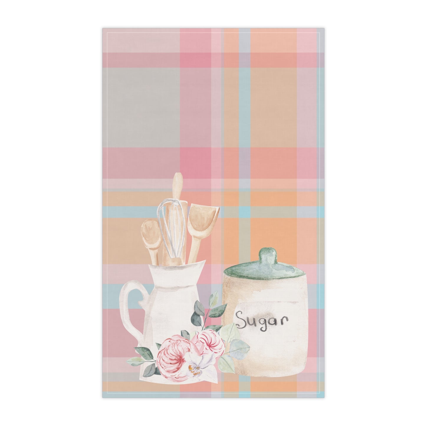 Sugar and Spoons Tea Towel
