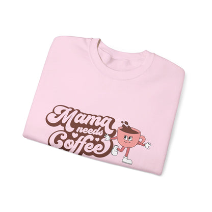 Mama Needs Coffee Sweatshirt, Coffee Sweatshirt, Mama Bear Sweatshirt, Mama Shirt, Mama Gift, Gift for Her, Mother's Day Gift, Mom Shirt