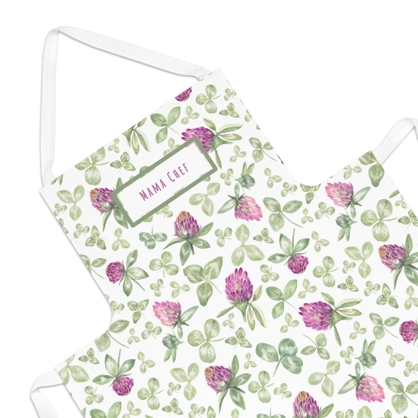 Mama Chef Clover Cotton Apron