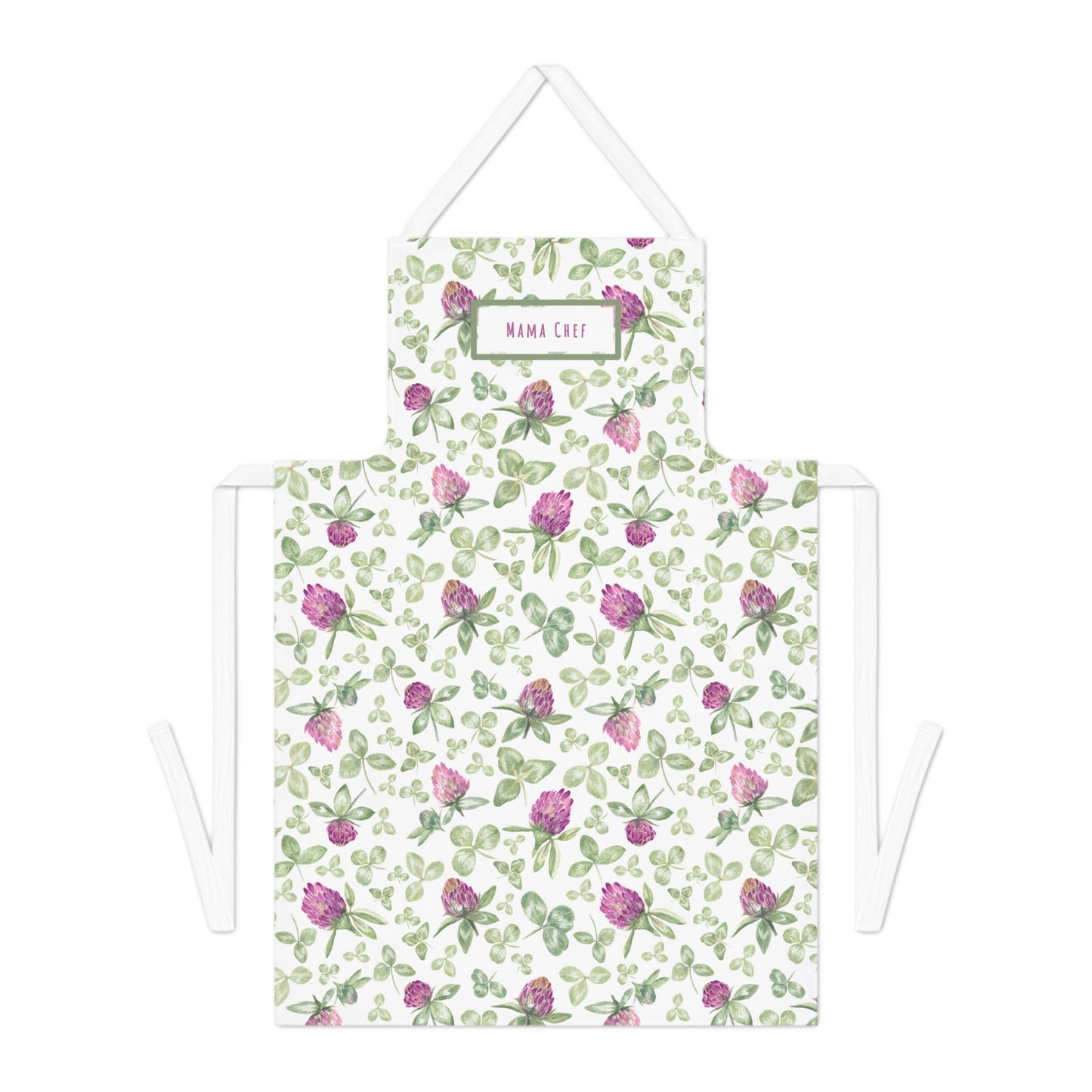 Mama Chef Clover Cotton Apron