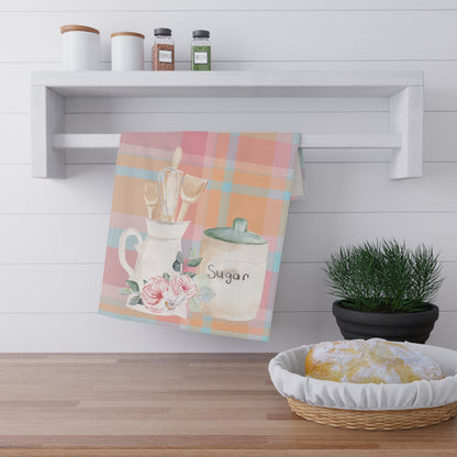 Sugar and Spoons Tea Towel