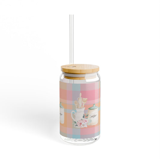 Sugar And Spoons Sipper Glass