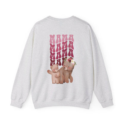 Mama Bear Sweatshirt, Mama Sweatshirt, Mothers Day Gift, Cool Mom, First Mothers Day Gift, Mama and me, Mom Life Shirt, New Mom Gift