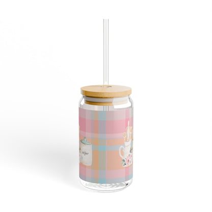Sugar And Spoons Sipper Glass